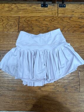 Goldhinge light pale pink tennis skirt with shorts